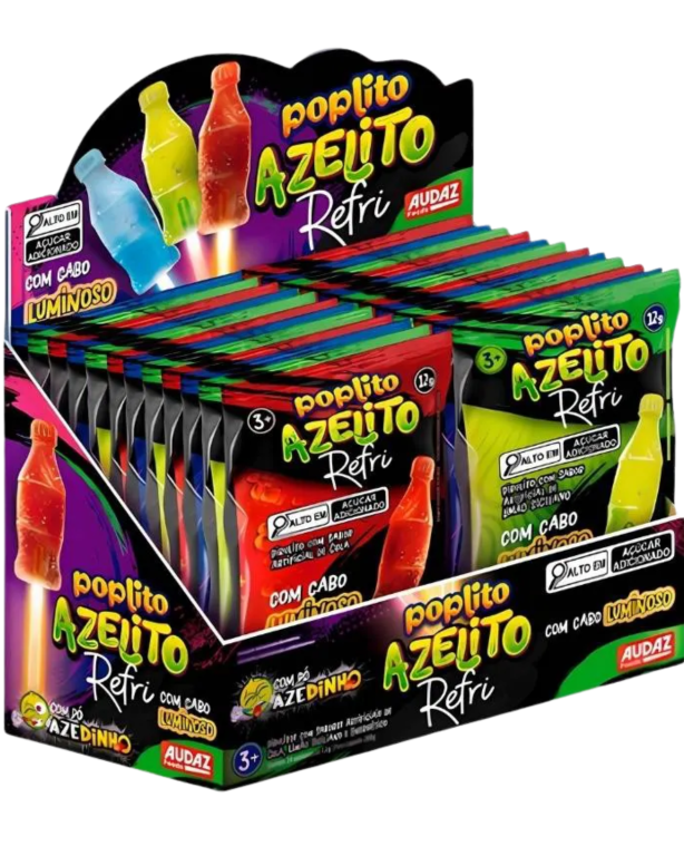 PIRULITO AUDAZ POPLITO AZELITO REFRI 288G