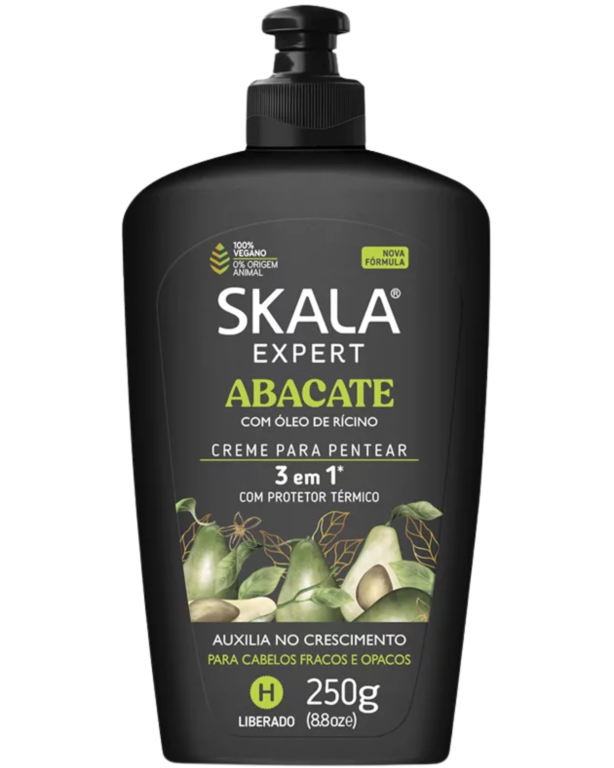 CREME PARA PENTEAR SKALA ABACATE 250G