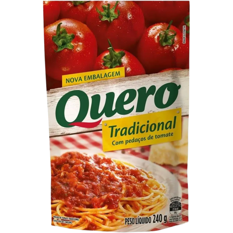 MOLHO PRONTO QUERO TRADICIONAL SACHET 240G