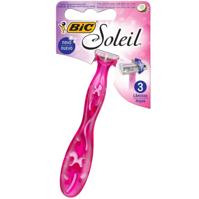 AP. BARBEAR BIC SOLEIL 3 LAMINAS ROSA