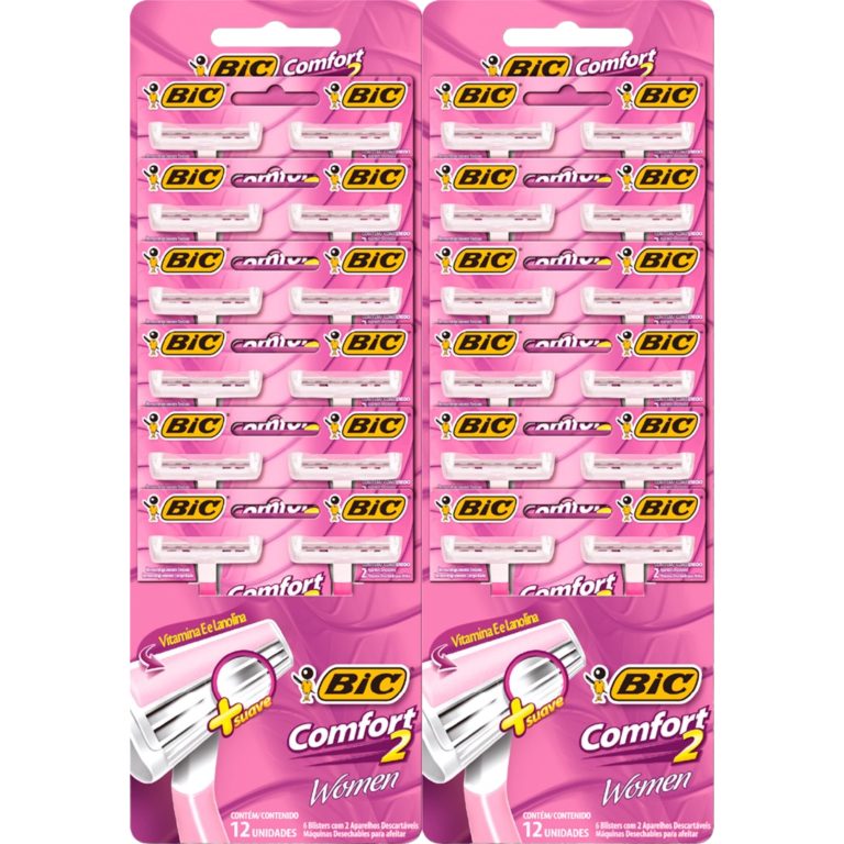 AP. BARBEAR BIC COMFORT 2 LAMINAS WOMEN ROSA