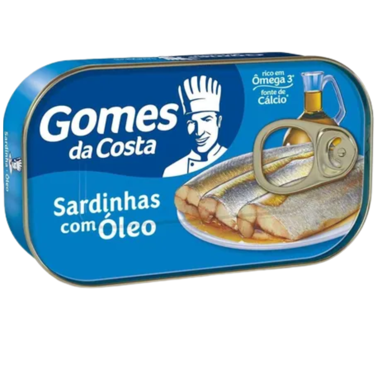 SARDINHA GOMES DA COSTA OLEO 125G
