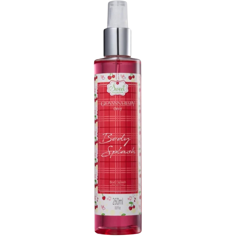 DESOD. GIOVANNA BABY BODYSPLASH CHERRY 260ML