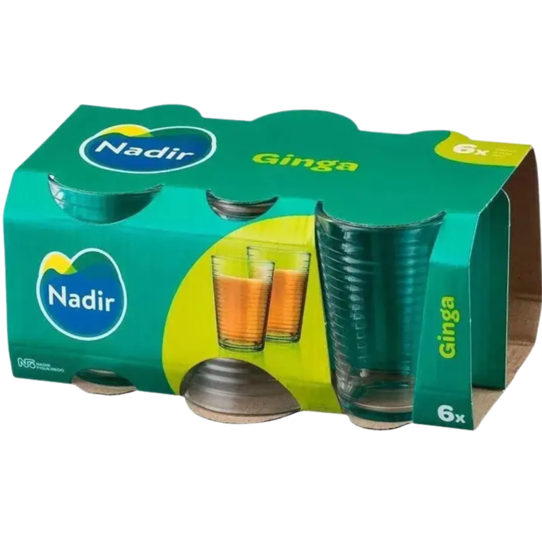 JOGO DE COPOS GINGA 265ML NADIR
