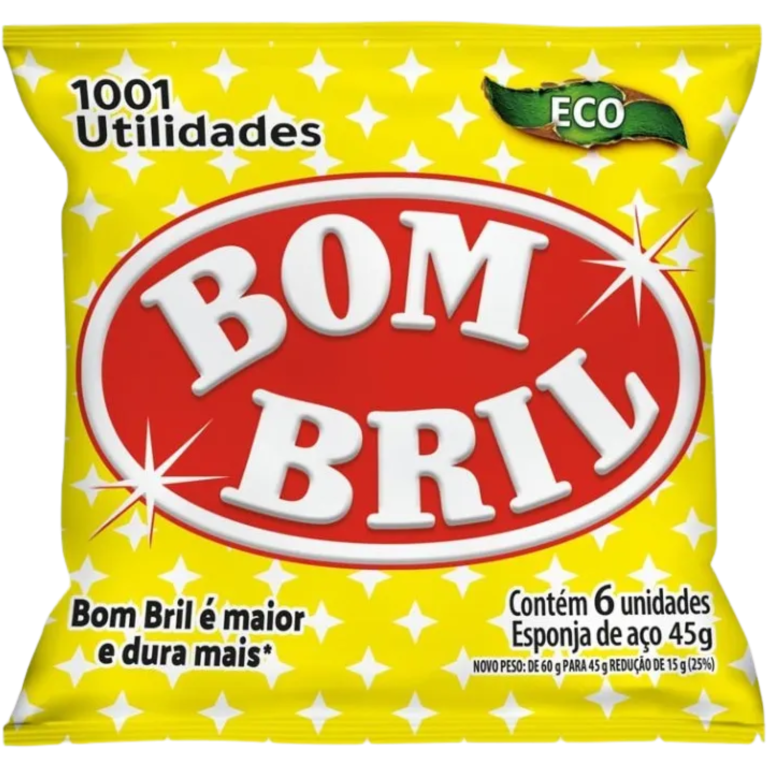 LA DE ACO BOMBRIL ECO 45G