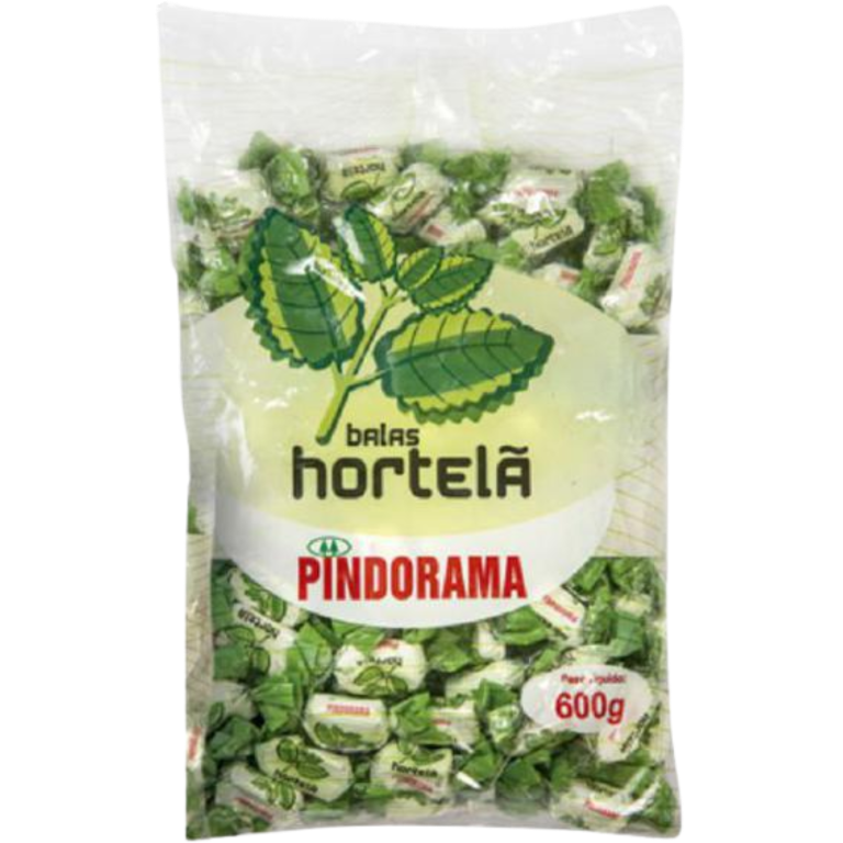 BALA PINDORAMA MASTIGAVEL HORTELA 600G