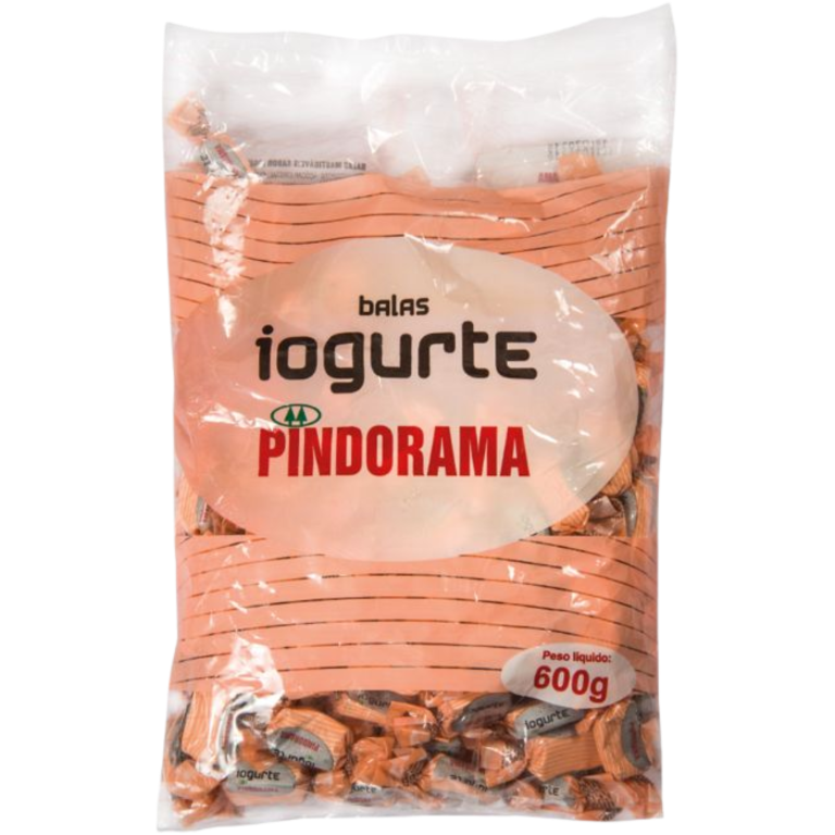 BALA PINDORAMA MASTIGAVEL YOGURTE 600G