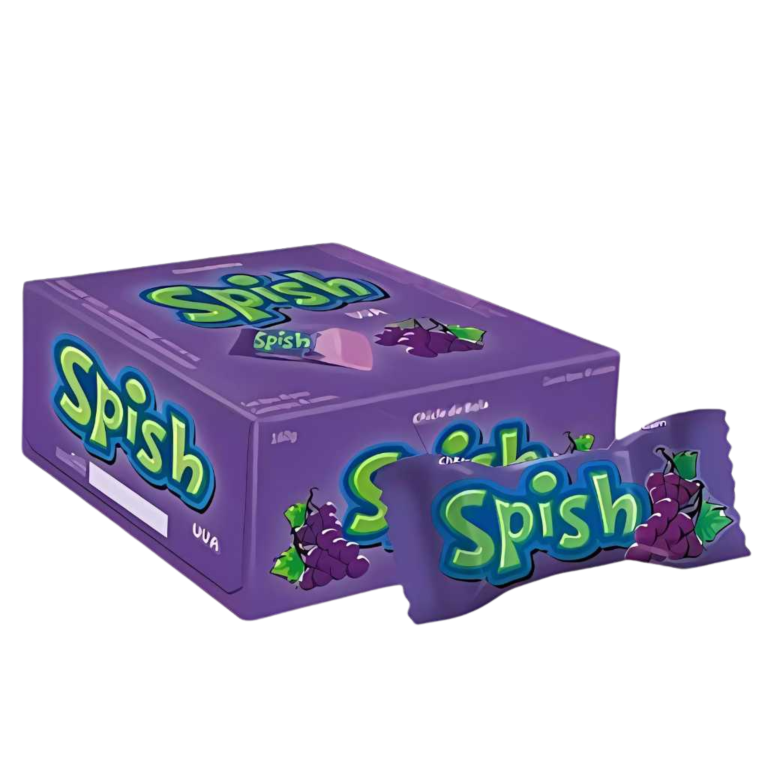 CHICLE SPISH TUTTI UVA 160G