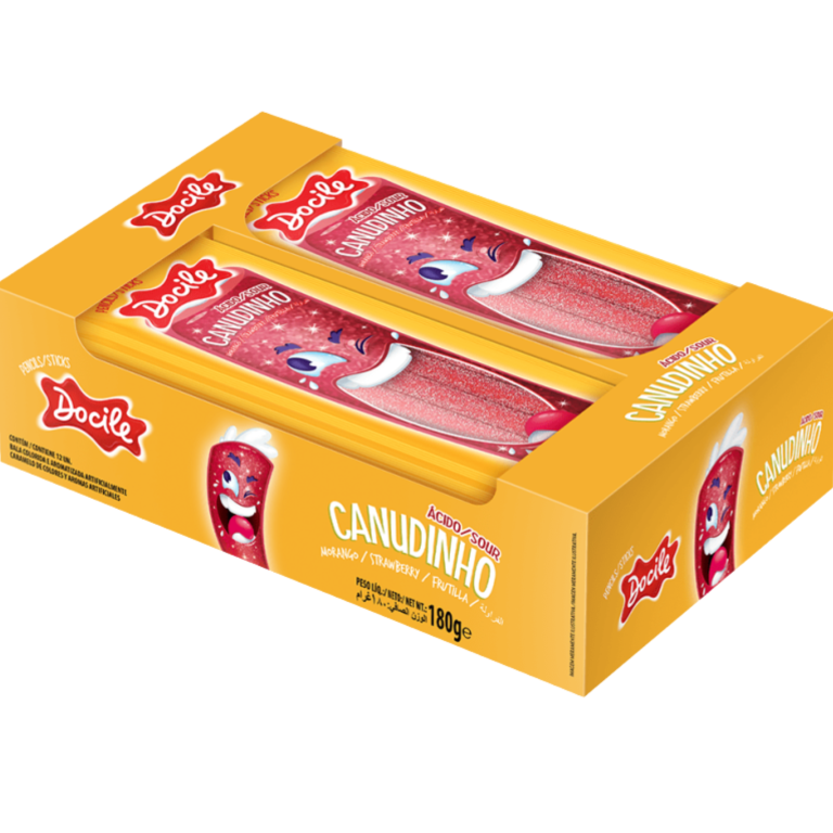 CANUDINHO MORANGO AZEDINHO DOCILE 15G