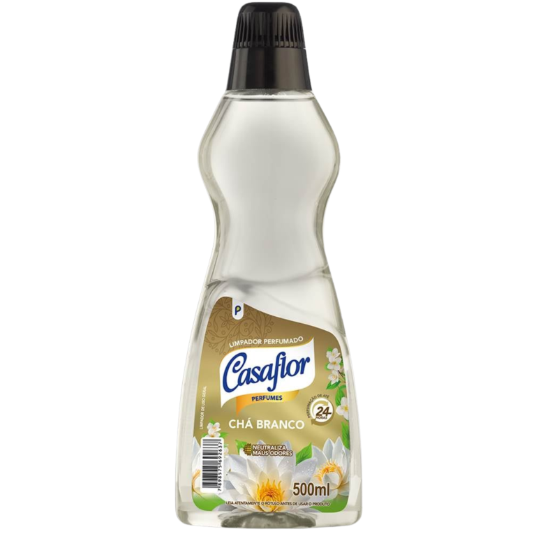 LIMPADOR CASAFLOR CHA BRANCO (TRANSPARENTE) 500ML