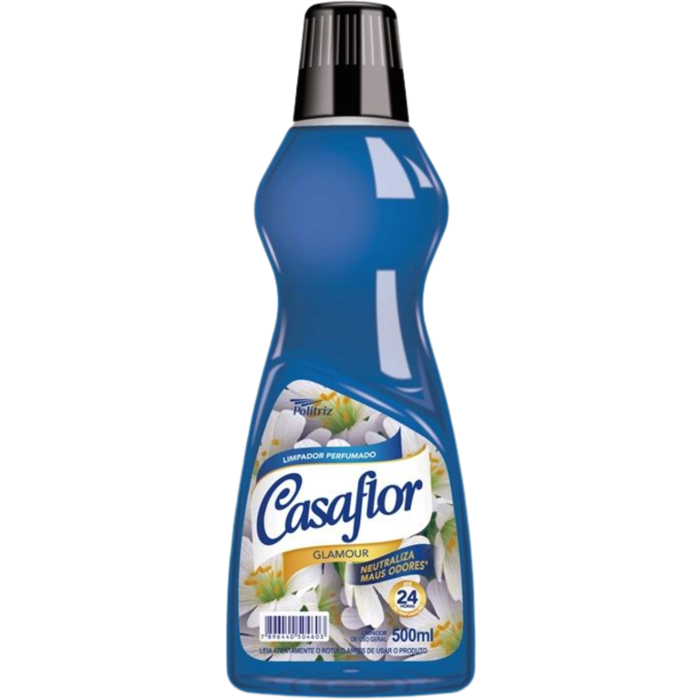 LIMPADOR CASAFLOR CHA GLAMOUR (AZUL) 500ML