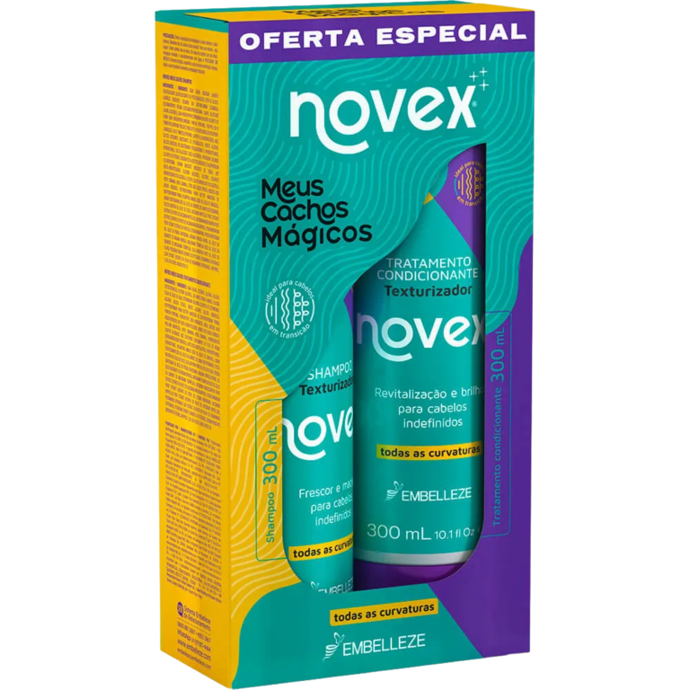 KIT SHAMPOO + COND. NOVEX MEUS CACHOS MAGICOS 600ML