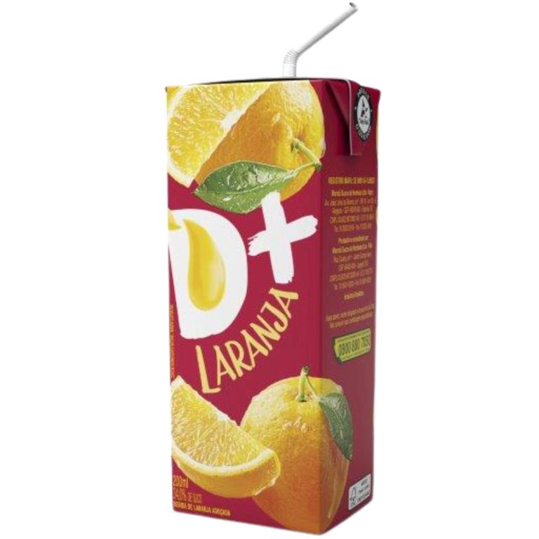 SUCO D+ MARATA LARANHA 200ML