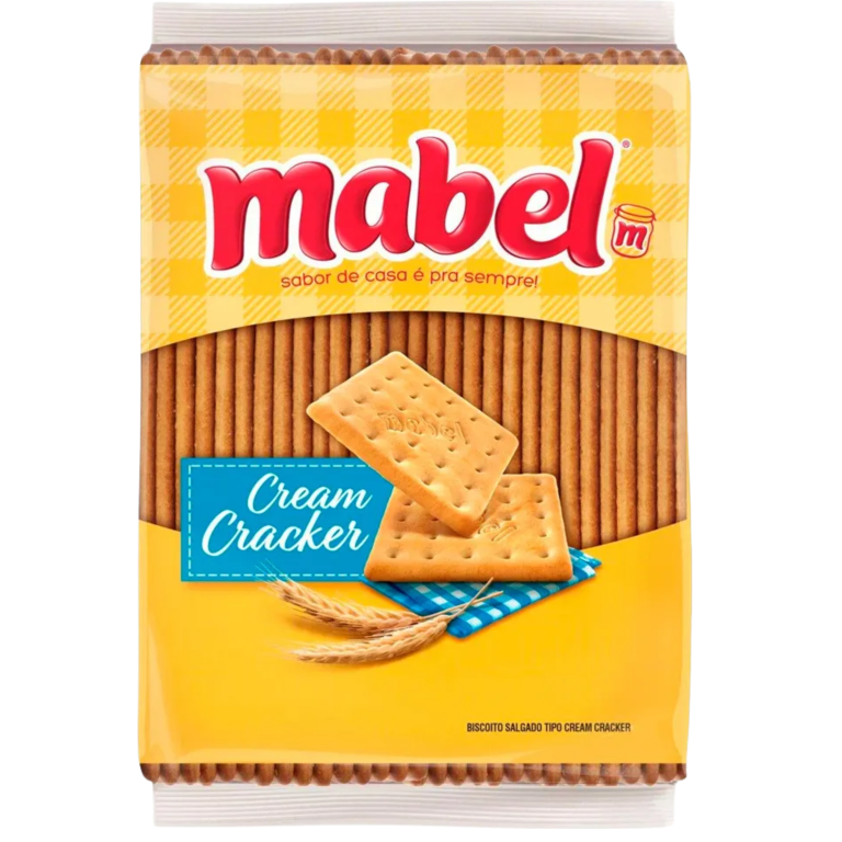 BISCOITO MABEL CREAM CRACKER TRADICIONAL 300G