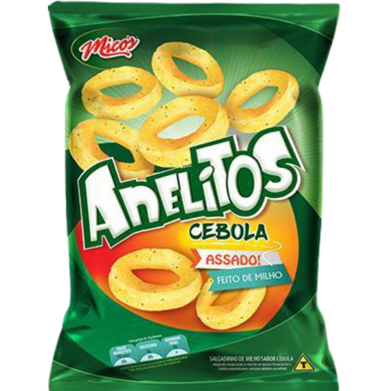 SALGADINHO ANELITOS CEBOLA 27G