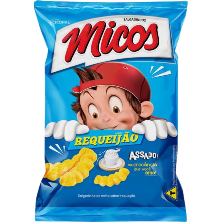 SALGADINHO MICOS REQUEIJAO 28G