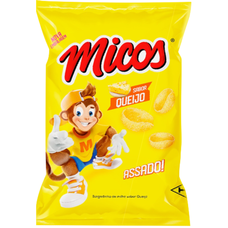 SALGADINHO MICOS QUEIJO 28G