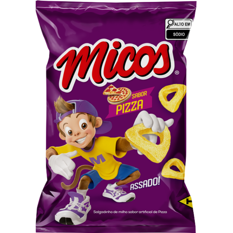 SALGADINHO MICOS PIZZA 28G