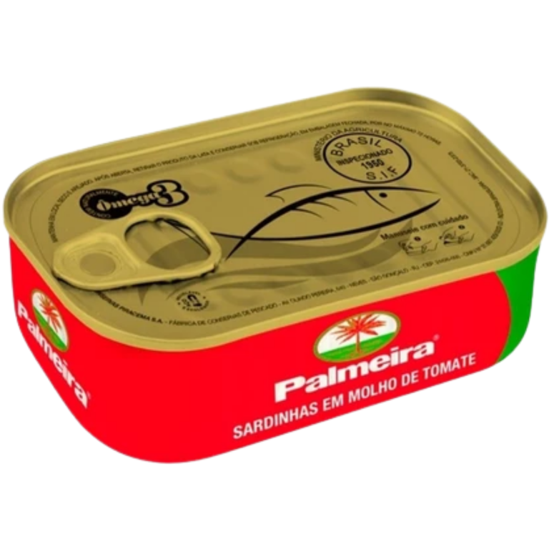 SARDINHA PALMEIRA MOLHO DE TOMATE 125G