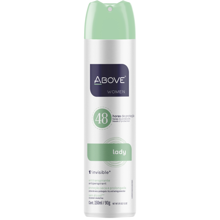 DESOD. ABOVE AEROSOL LADY INVISIBLE 150ML