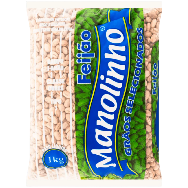 FEIJAO CARIOCA MANOLINHO 1KG