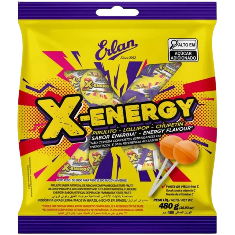 PIRULITO ERLAN X-ENERGY 480G