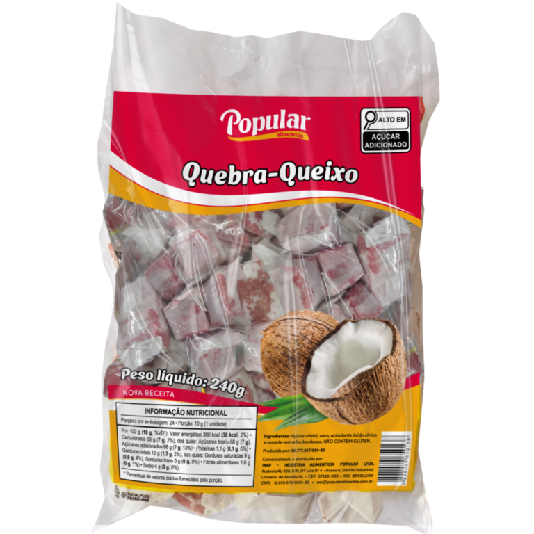 QUEBRA QUEIXO TRADICIONAL POPULAR 240G