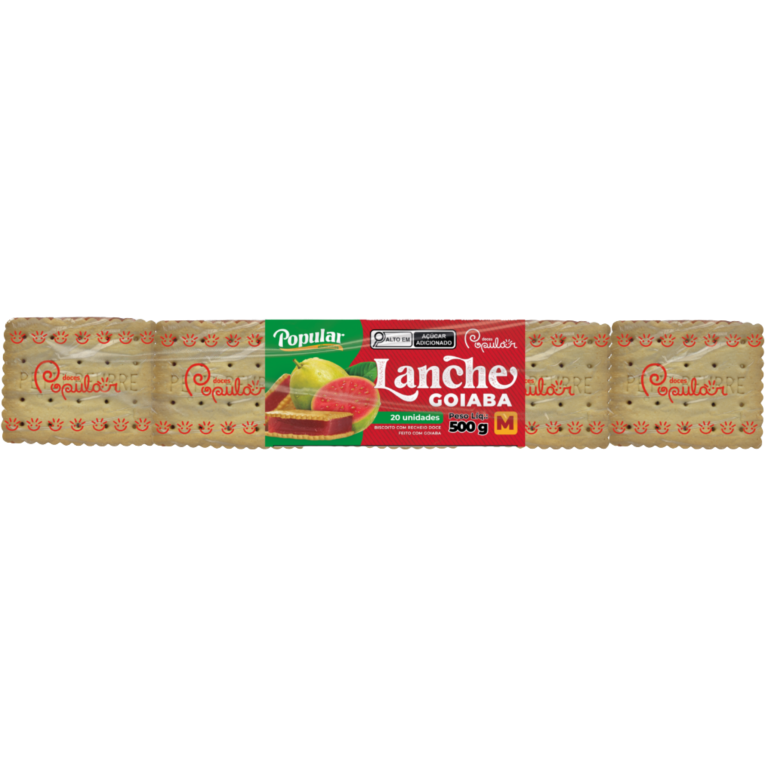 LANCHE DE GOIABA MARIOLA FINA POPULAR 495G