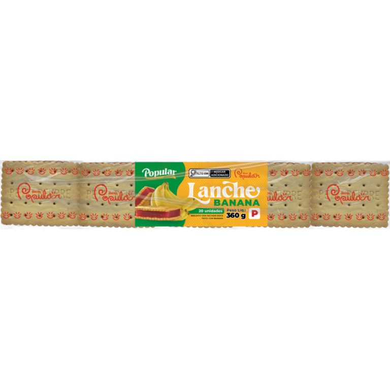LANCHE DE BANANA MARIOLA FINA POPULAR 355G