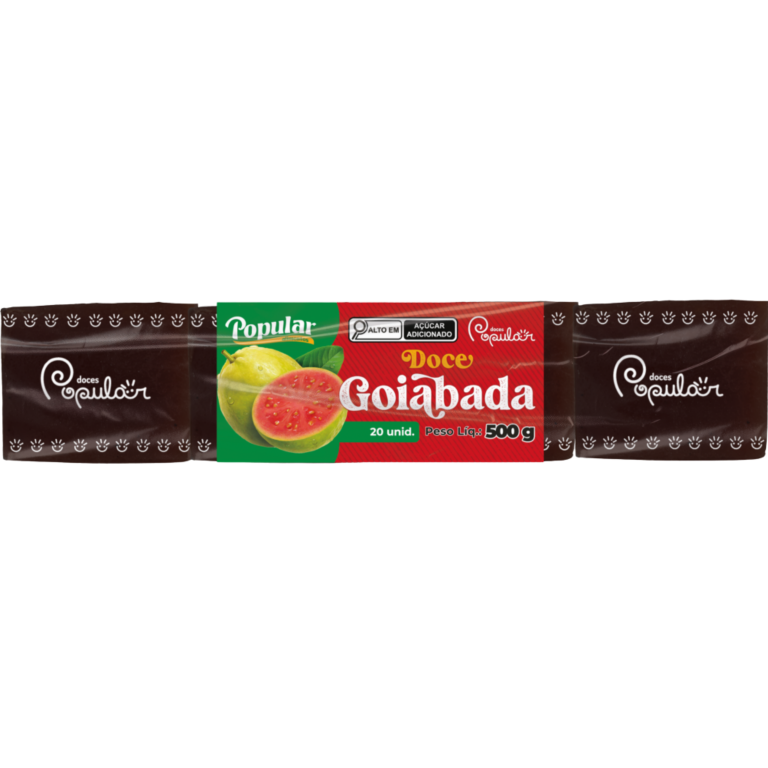 MARIOLA DE GOIABADA FINA POPULAR 500G