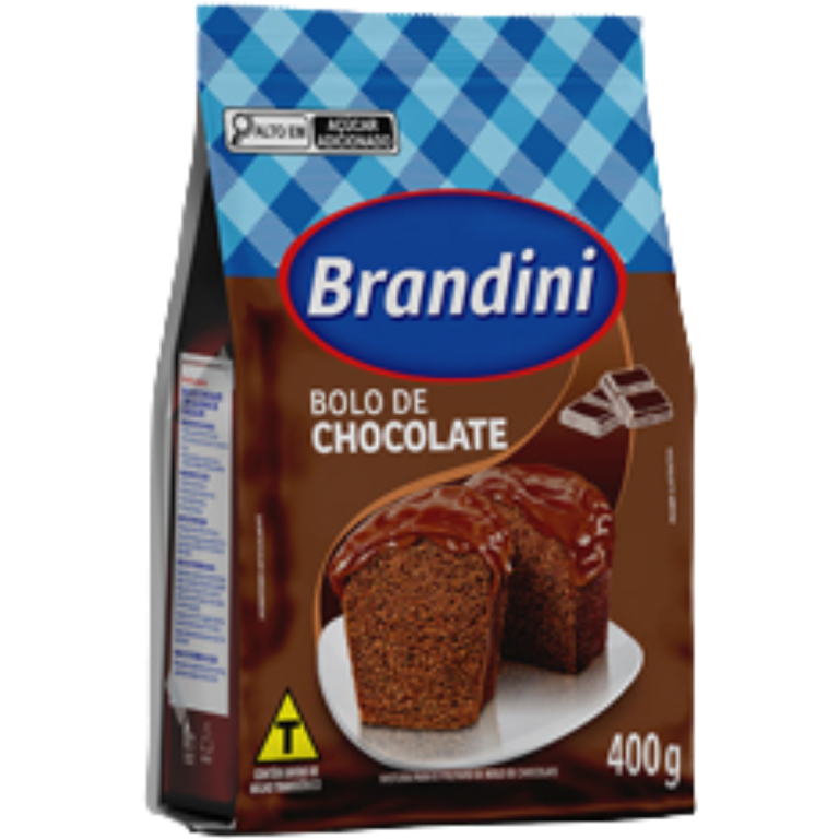 MISTURA PARA BOLO BRANDINI CHOCOLATE 400G