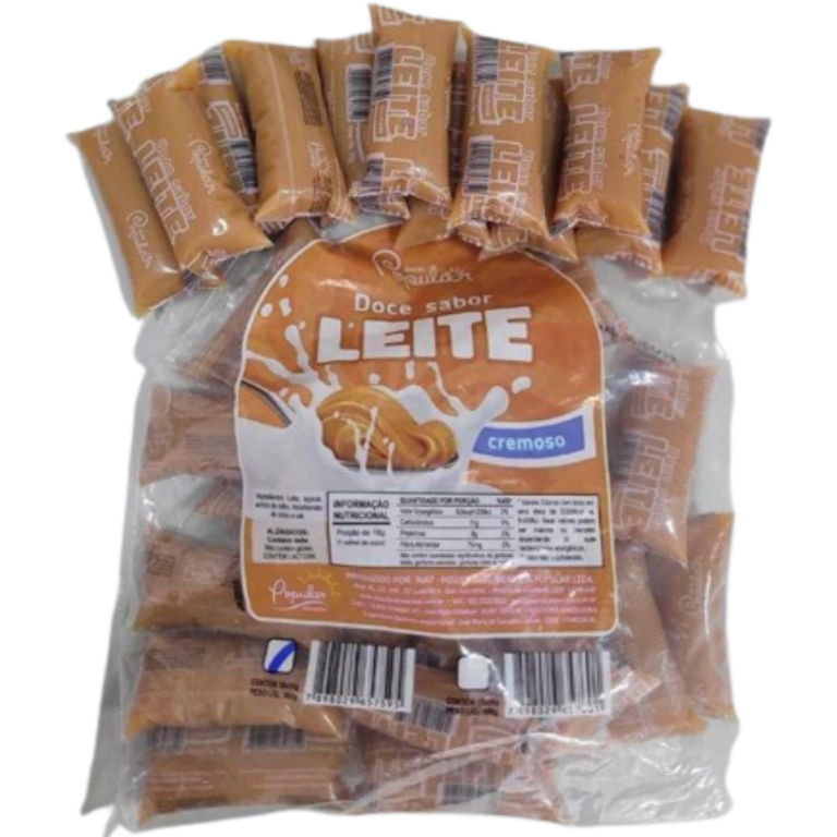 DOCE BISNAGUINHA CREMOSO SABOR LEITE POPULAR 900G