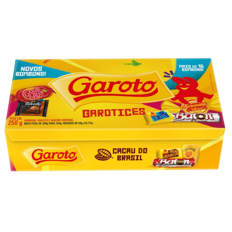 BOMBOM GAROTO SORTIDO 250G