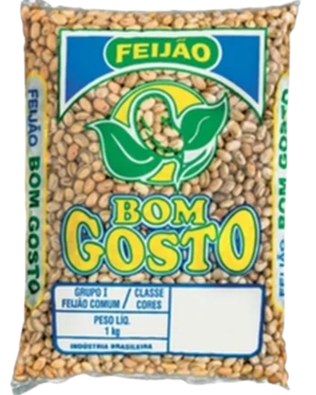 FEIJAO CARIOCA BOM GOSTO 1KG