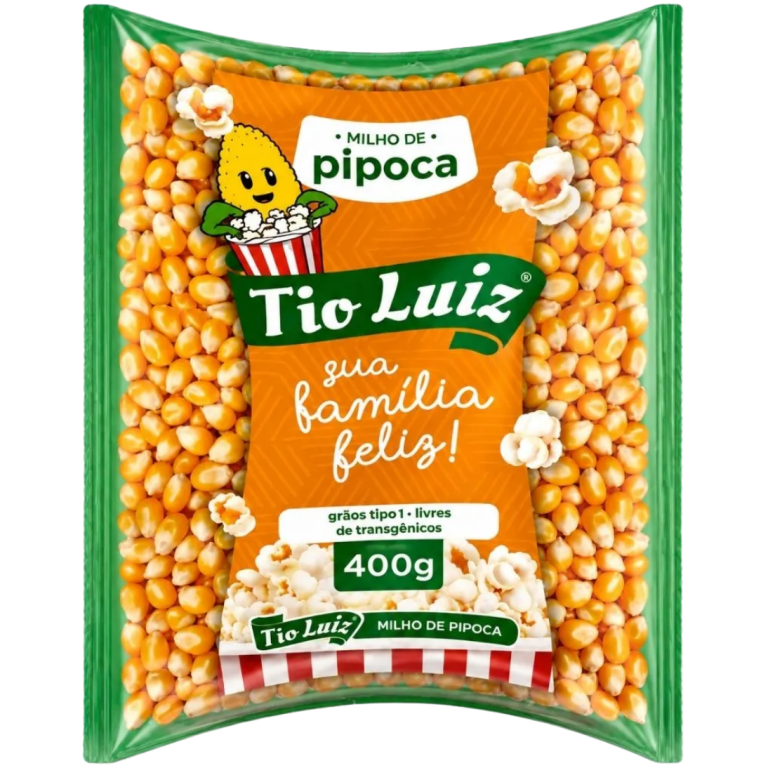 MILHO DE PIPOCA TIO LUIZ 400G