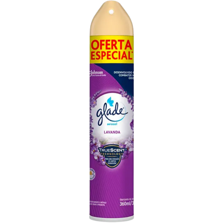 ODORIZANTE GLADE AEROSOL LAVANDA 360ML