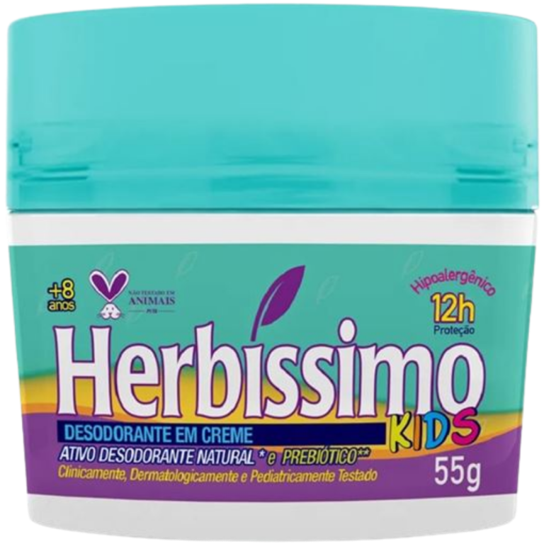 DESOD. HERBISSIMO CREME KIDS 55G