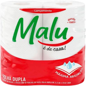 TOALHA PAPEL MALU 50FLS