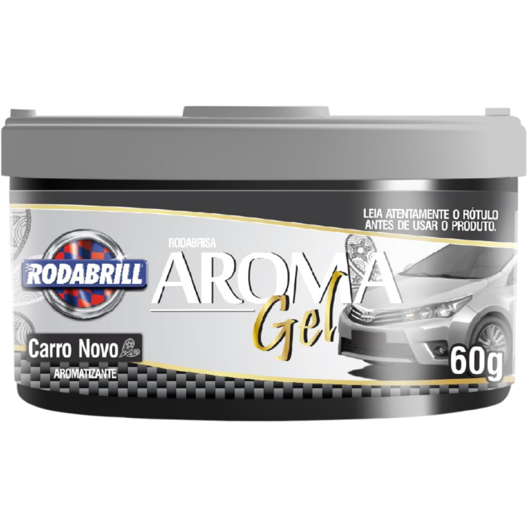 AROMATIZANTE VEICULAR RODABRISA GEL CARRO NOVO 60ML