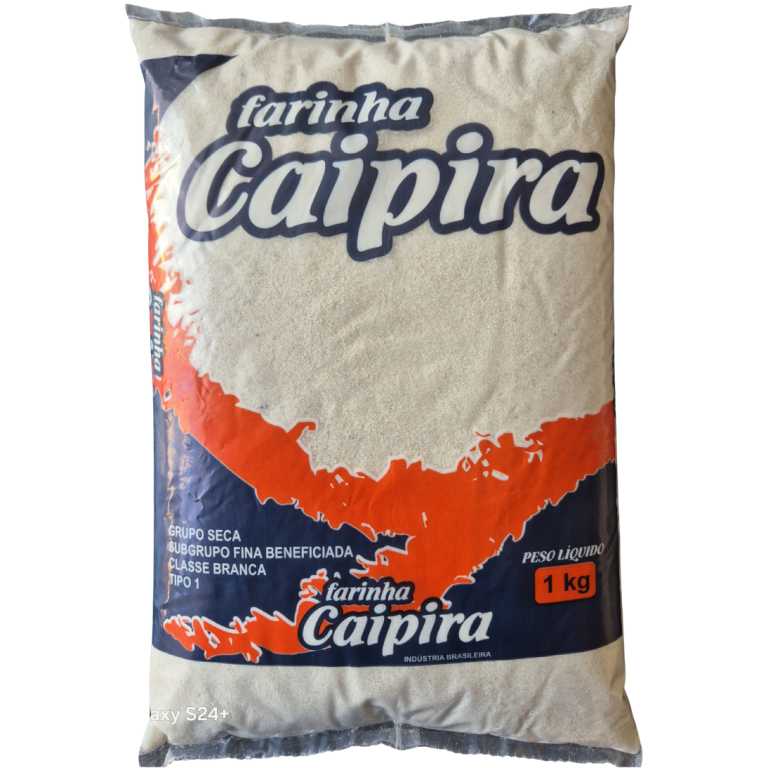 FARINHA DE MANDIOCA CAIPIRA TIPO 1 1KG