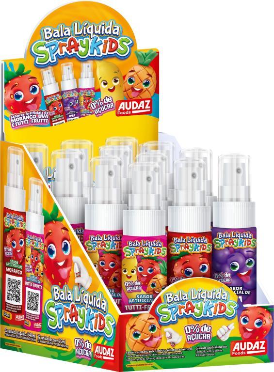 AD. Bala Liquida Spray Kids 12X20ML