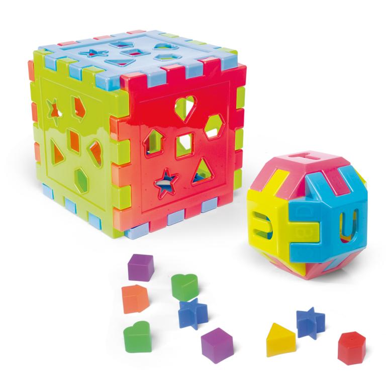 TT. Kit 2 Pecas Bola Quadrada Grande - Caixa