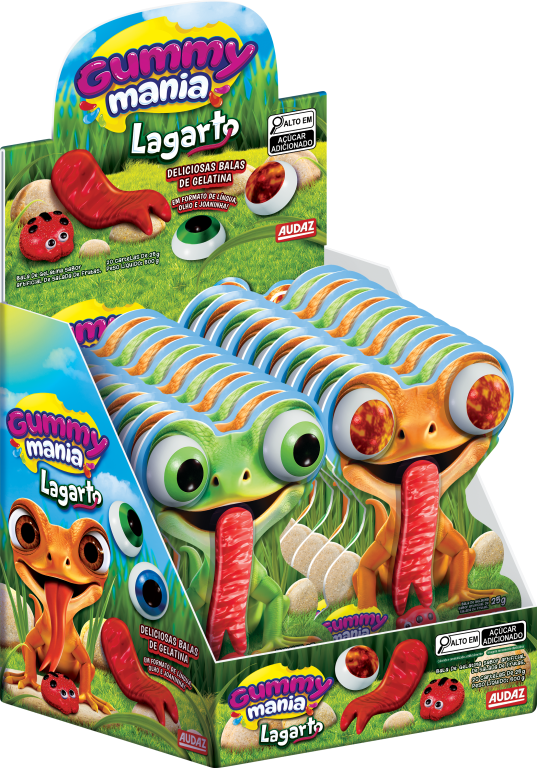AD. Gummy Mania Lagarto 20x25g
