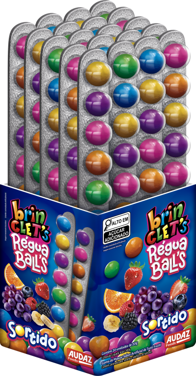 AD. Brinclets Regua Balls 20x20g