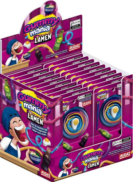 AD. Gummy Mania Lamen 20x22g