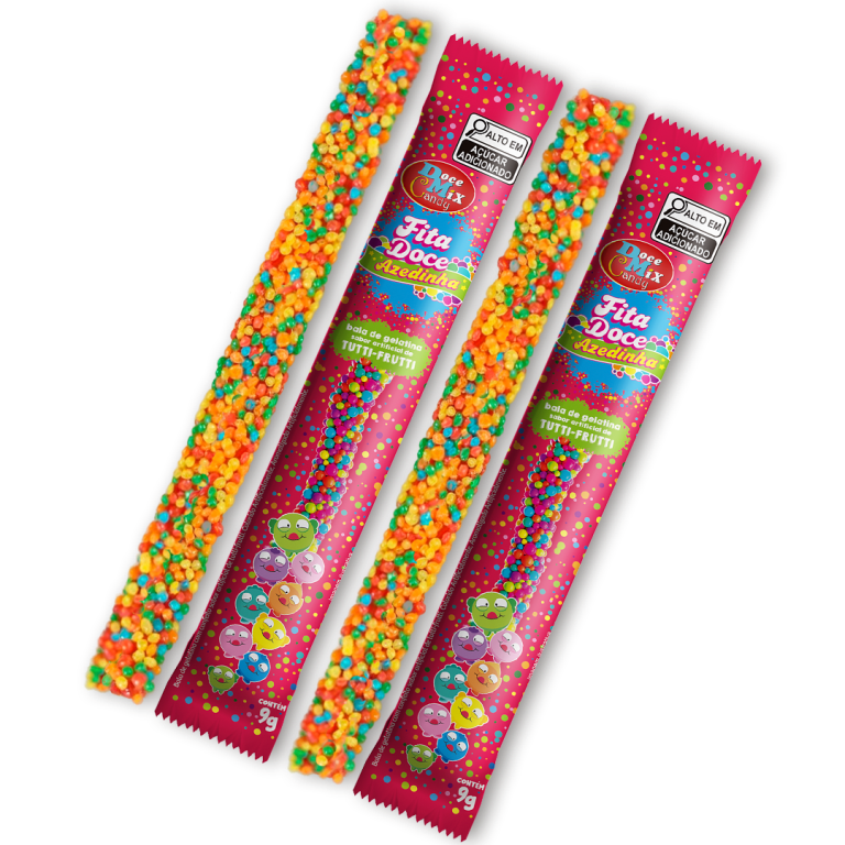 DM. Bala De Gelatina Fita Doce 24x9g