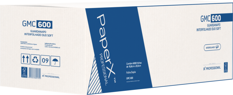GUARDANAPO INTERFOLHADO SOFT FOLHA DUPLA PAPERX 16,8X20,5