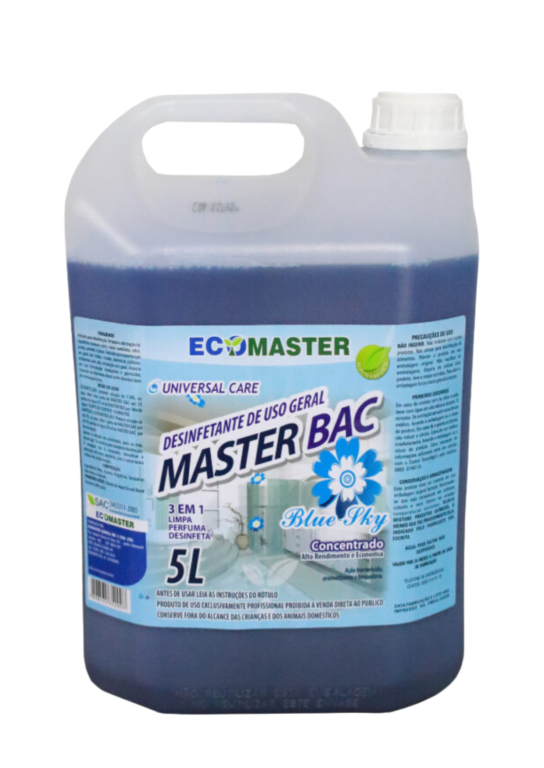 DESINFETANTE MASTER BAC BLUE SKY 5 L