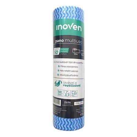 PANO MULTIUSO PICOTADO ROLO 28CMX25M AZUL