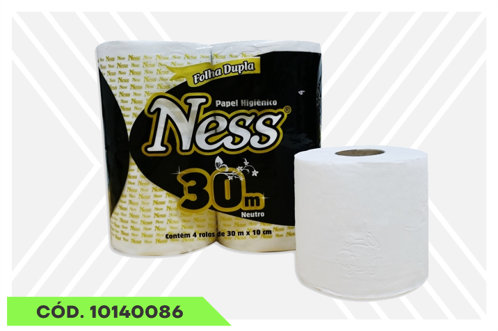 NESS 10X30 PCT C/4 RLS HIG. F.DUPLA